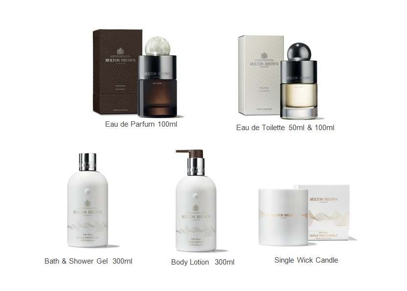 MOLTON BROWN MILK MUSK MOLTON BROWN MILK MUSK