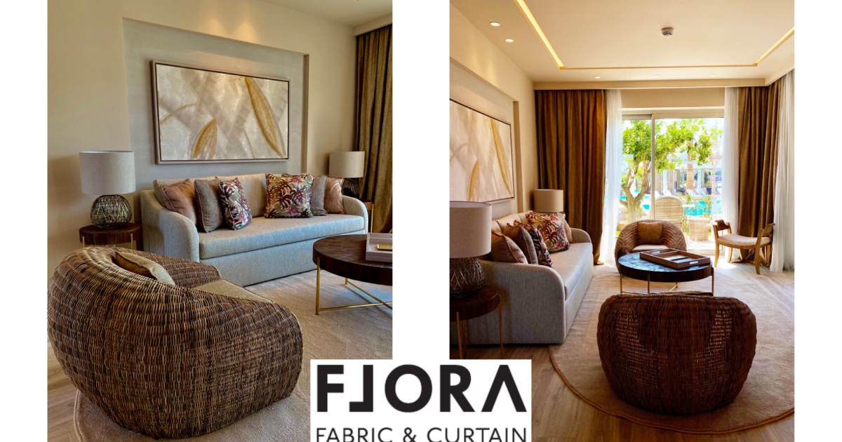 FLORA fabric - curtain - wallpaper - shading - carpet