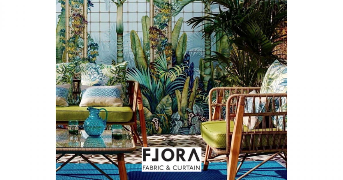 Flora Fabrics - Ταπετσαρίες Τοίχου