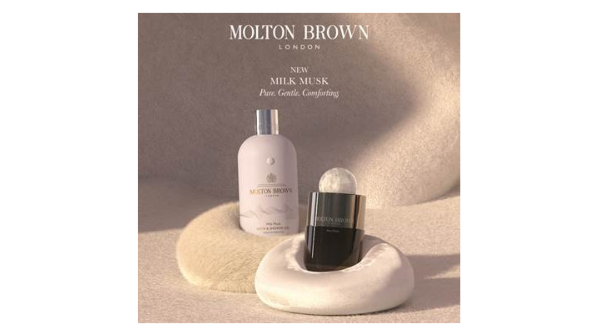 O οίκος Molton Brown παρουσιάζει τη νέα συλλογή Milk Musk