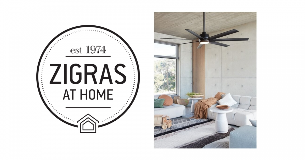 Zigras at home - Ανεμιστήρες οροφής για εσωτερικό & εξωτερικό χώρο